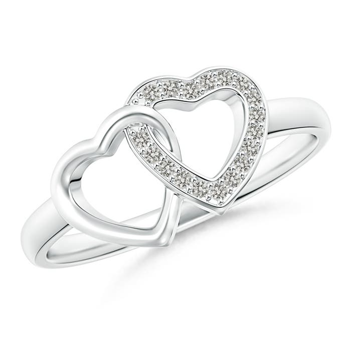 K, I3 / 0.09 CT / 14 KT White Gold