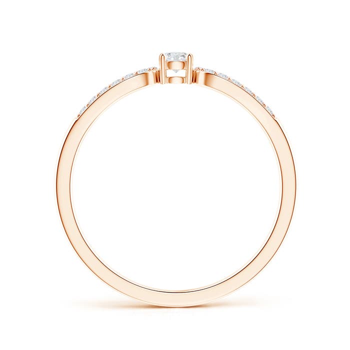 G, VS2 / 0.22 CT / 14 KT Rose Gold