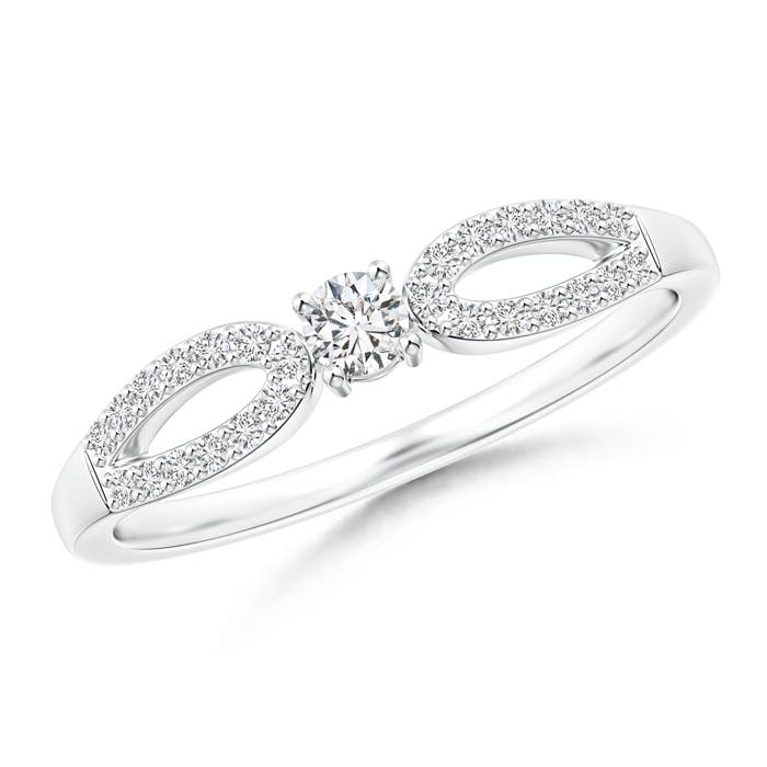 H, SI2 / 0.22 CT / 14 KT White Gold