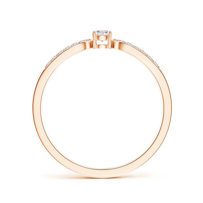 I-J, I1-I2 / 0.22 CT / 14 KT Rose Gold