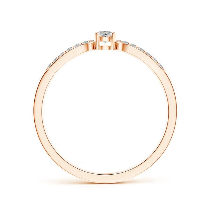 K, I3 / 0.22 CT / 14 KT Rose Gold