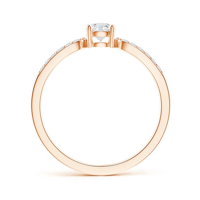 G, VS2 / 0.46 CT / 14 KT Rose Gold