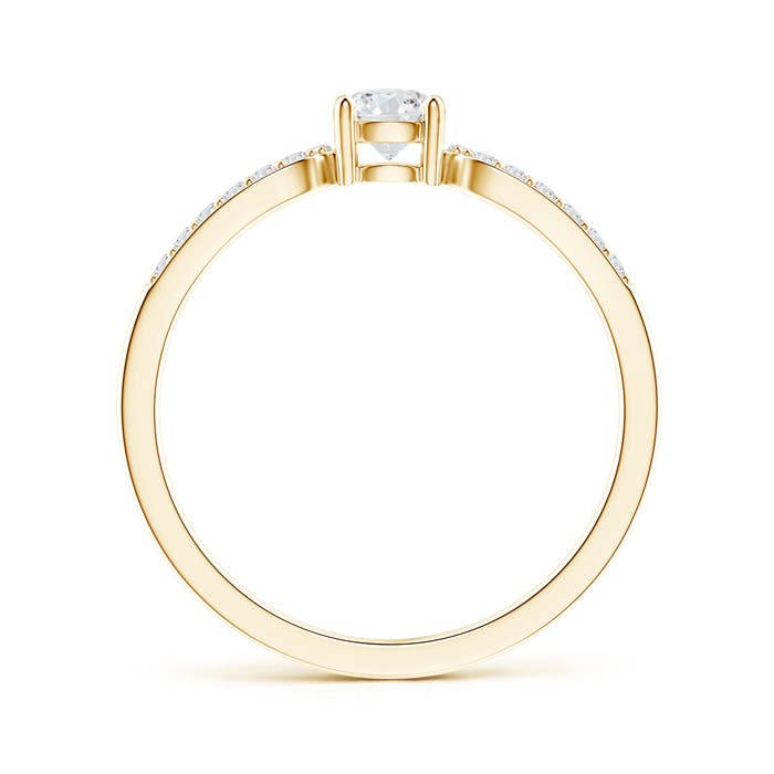 G, VS2 / 0.46 CT / 14 KT Yellow Gold