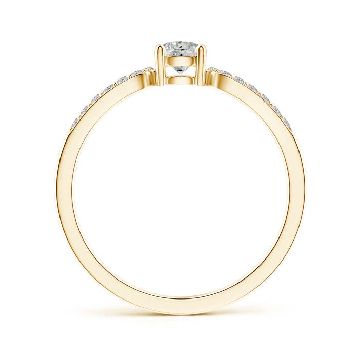 K, I3 / 0.46 CT / 14 KT Yellow Gold