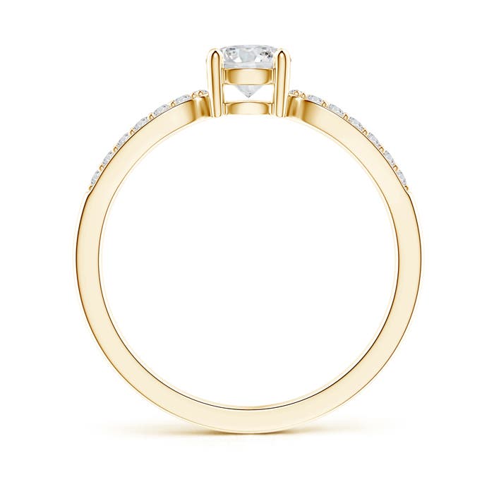 H, SI2 / 0.68 CT / 14 KT Yellow Gold