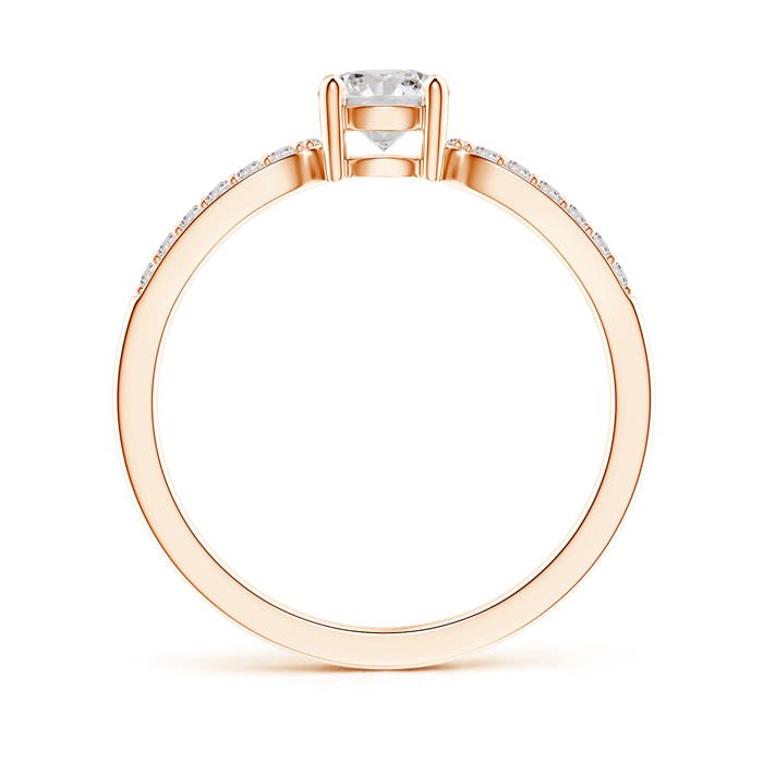 I-J, I1-I2 / 0.68 CT / 14 KT Rose Gold