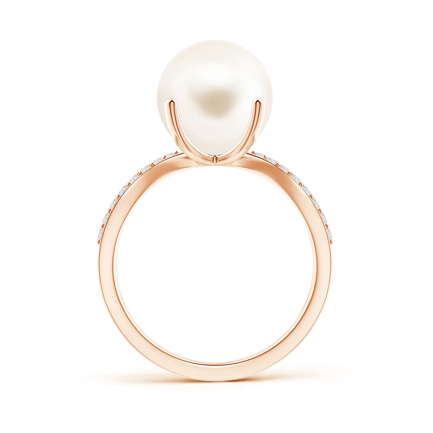 AAA / 7.44 CT / 14 KT Rose Gold