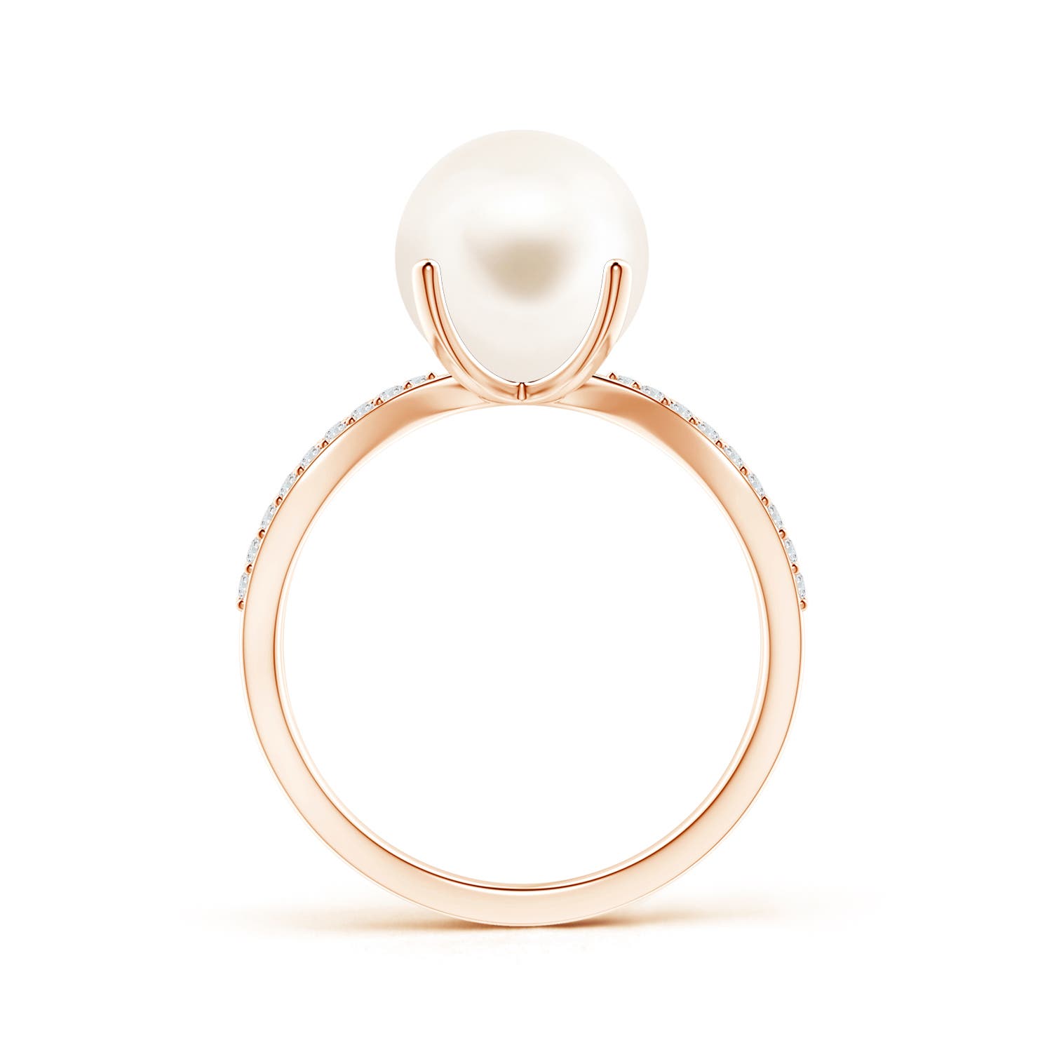 AAA / 5.45 CT / 14 KT Rose Gold