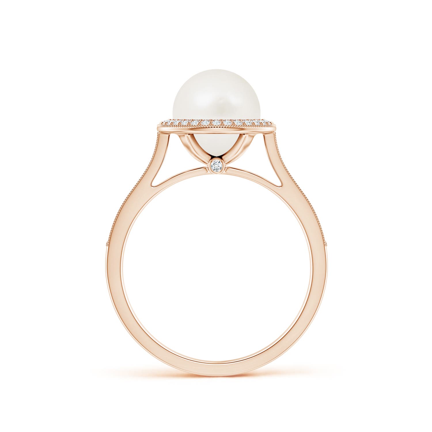 A / 4.05 CT / 14 KT Rose Gold