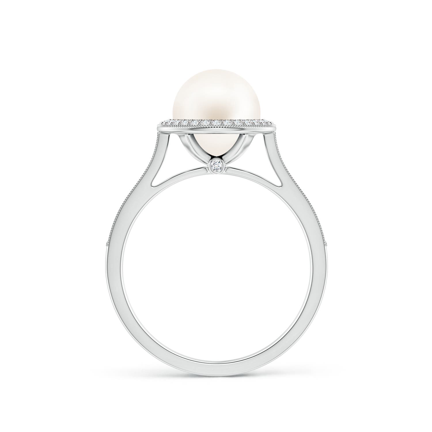 AA / 4.05 CT / 14 KT White Gold