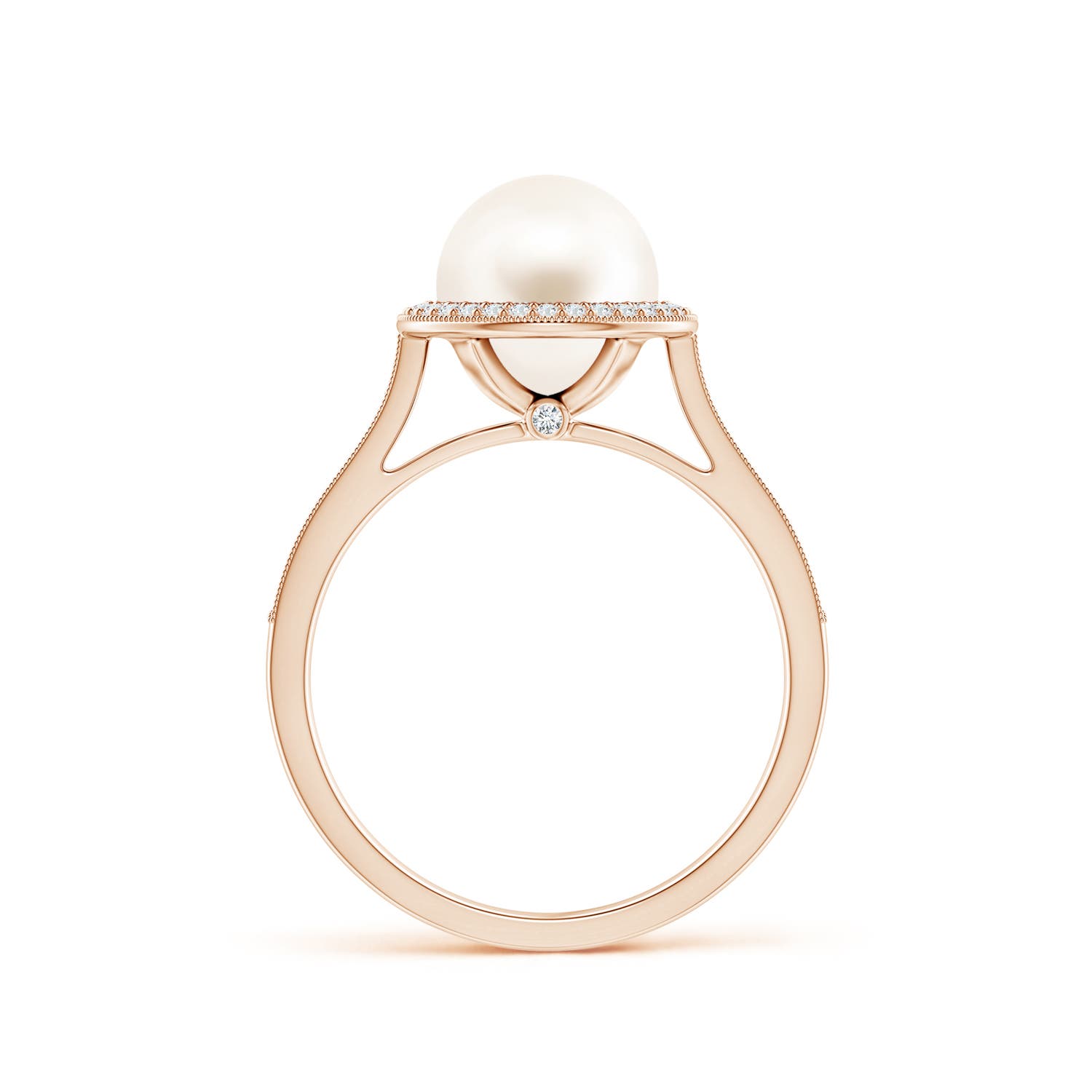 AAA / 4.05 CT / 14 KT Rose Gold