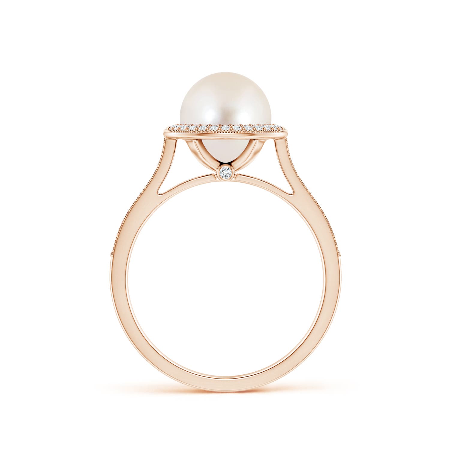 AAAA / 4.05 CT / 14 KT Rose Gold