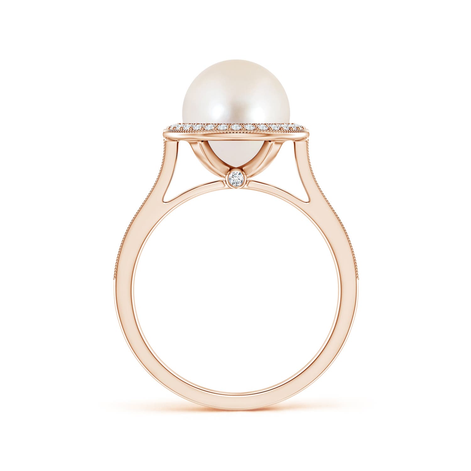 AAAA / 5.62 CT / 14 KT Rose Gold