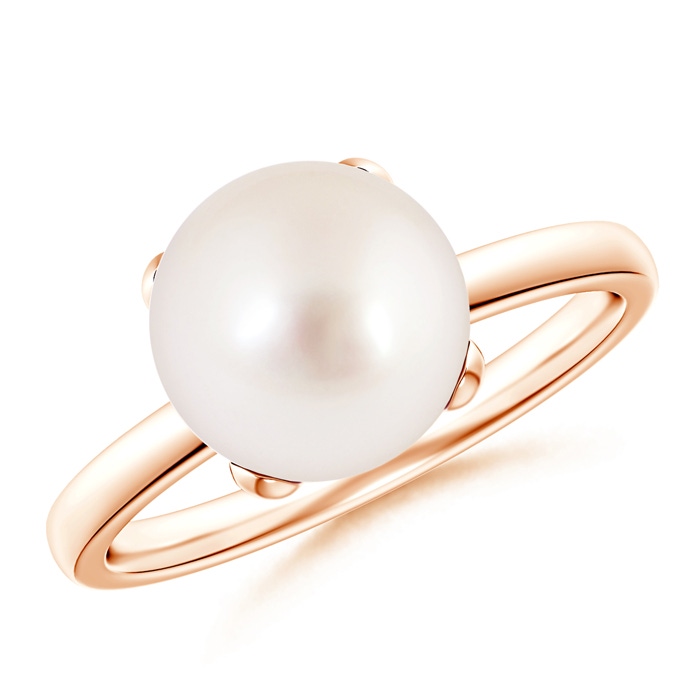 Classic Solitaire South Sea Pearl Ring | Angara