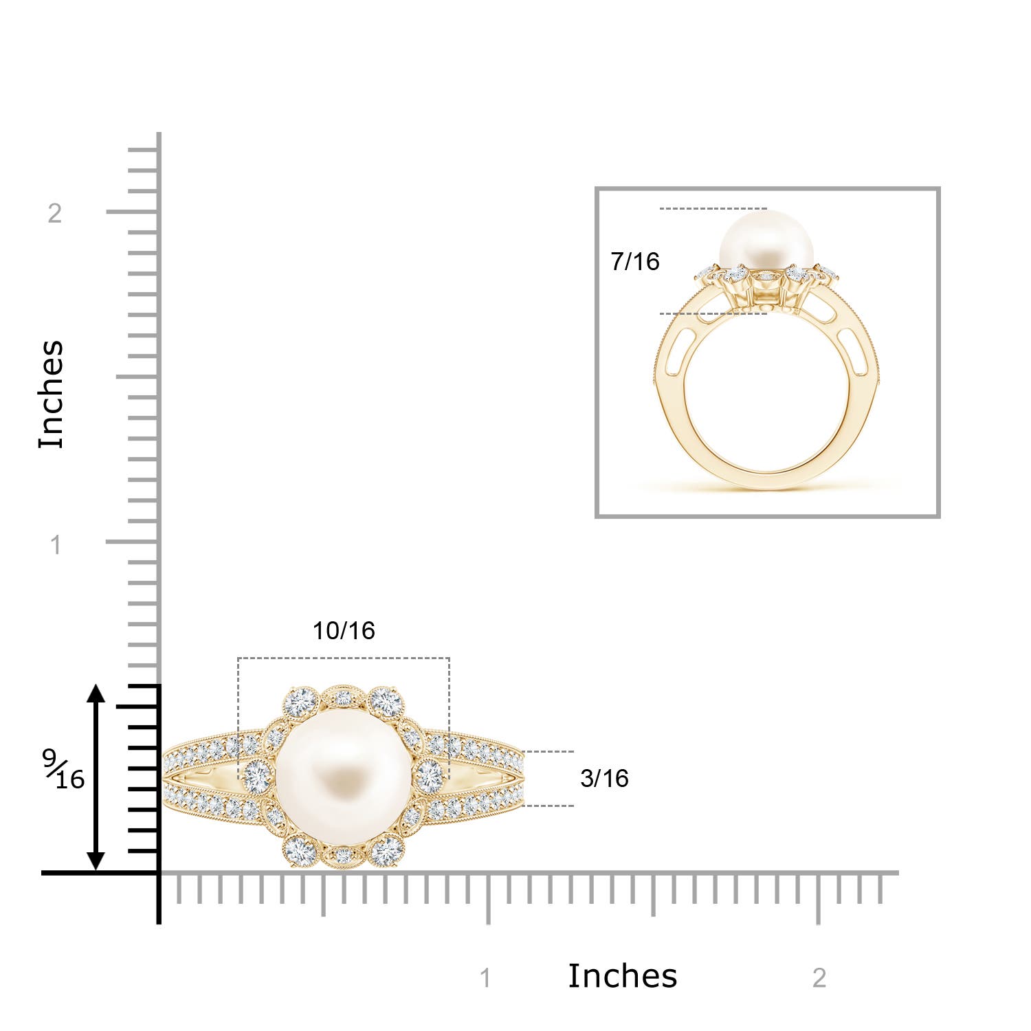 AAA / 7.91 CT / 14 KT Yellow Gold