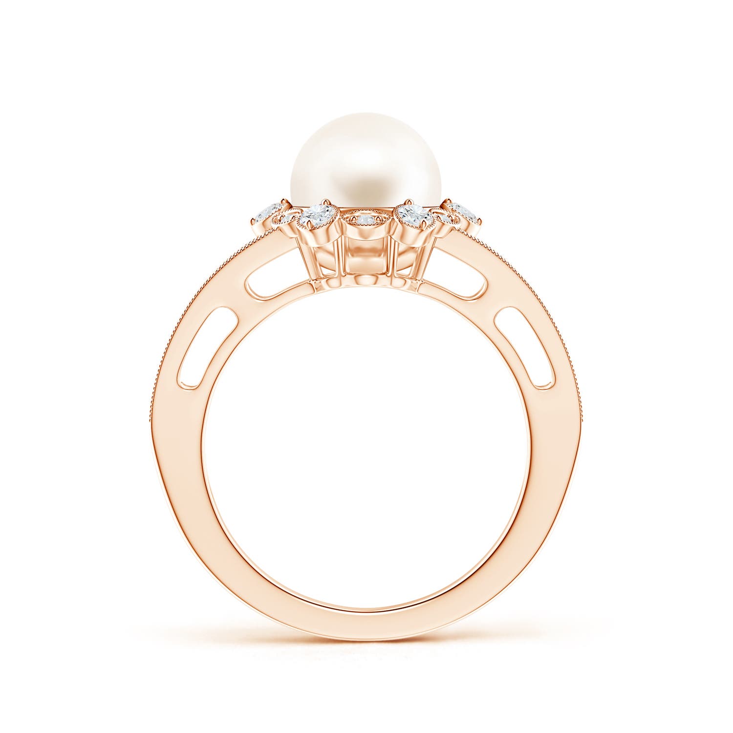 AAA / 4.2 CT / 14 KT Rose Gold