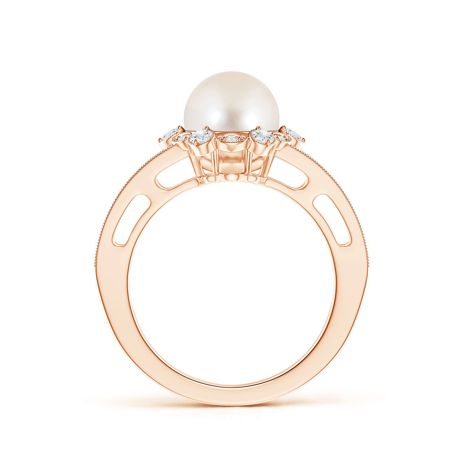 AAAA / 4.2 CT / 14 KT Rose Gold