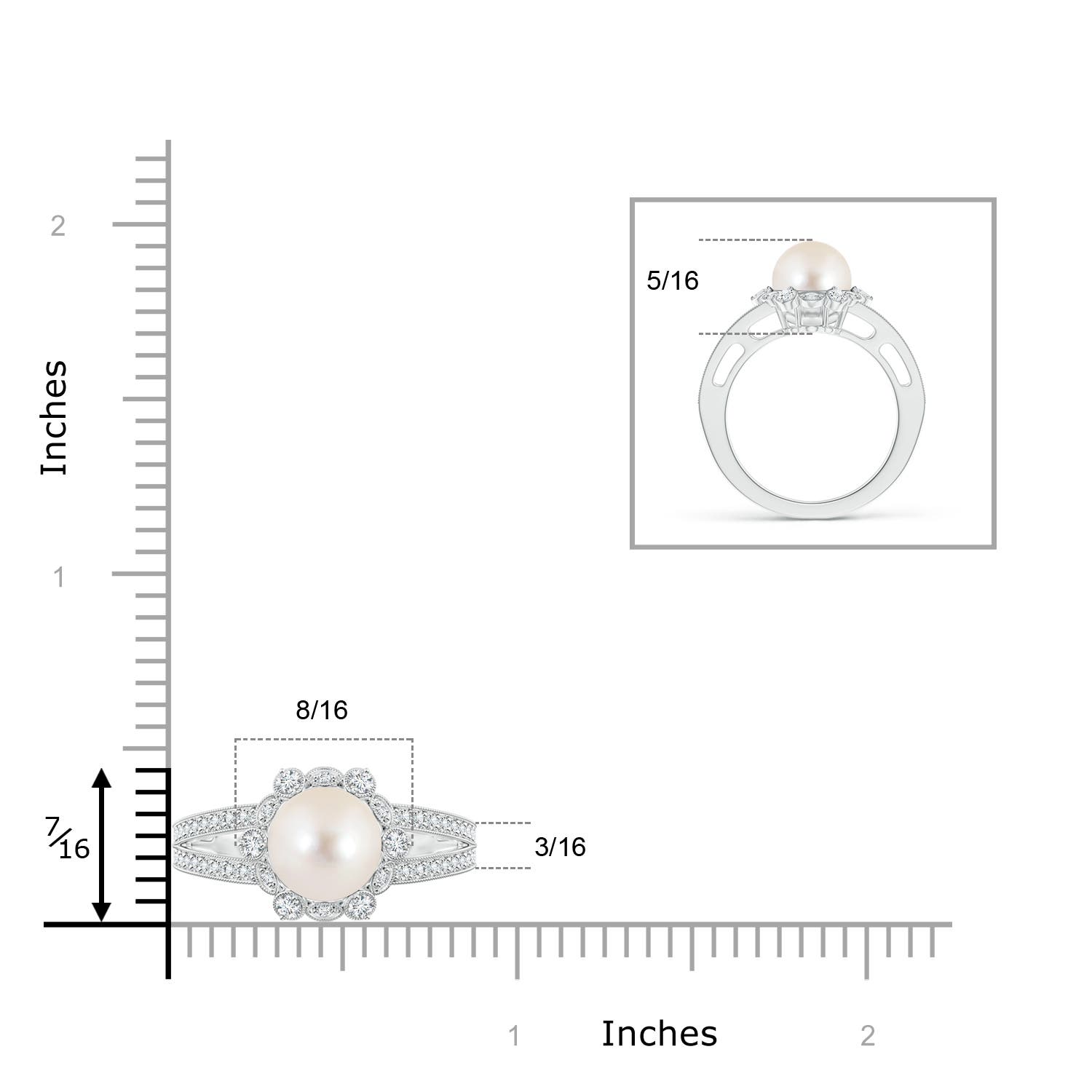 AAAA / 4.2 CT / 14 KT White Gold