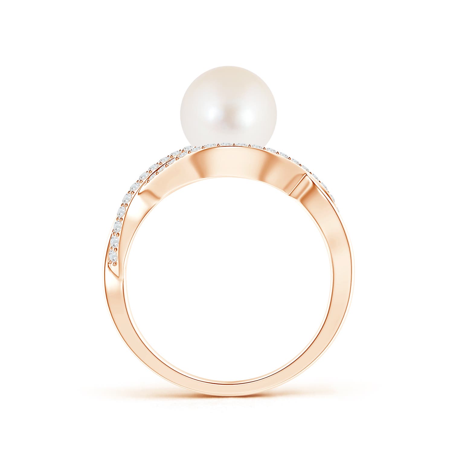 AAA / 3.94 CT / 14 KT Rose Gold