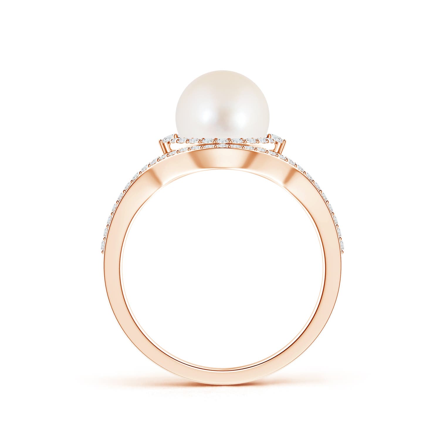 AAA / 4.13 CT / 14 KT Rose Gold