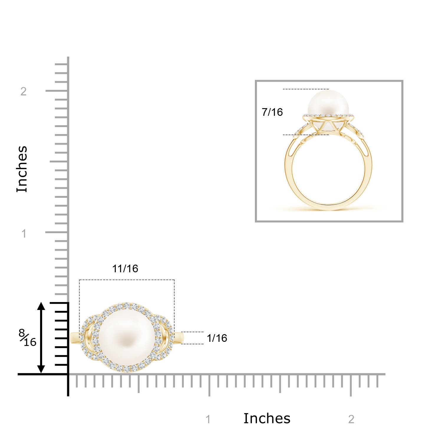 AA / 7.55 CT / 14 KT Yellow Gold