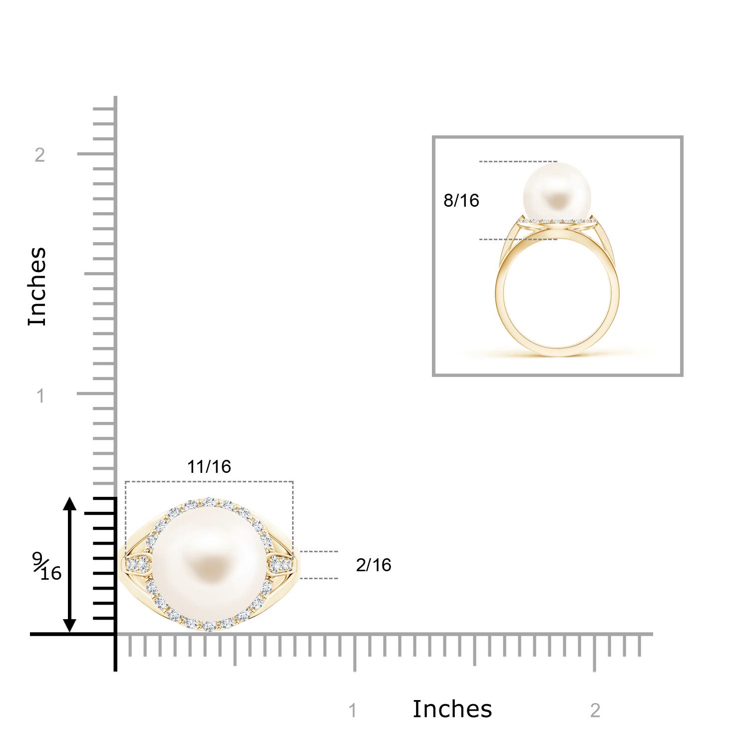 AAA / 9.9 CT / 14 KT Yellow Gold