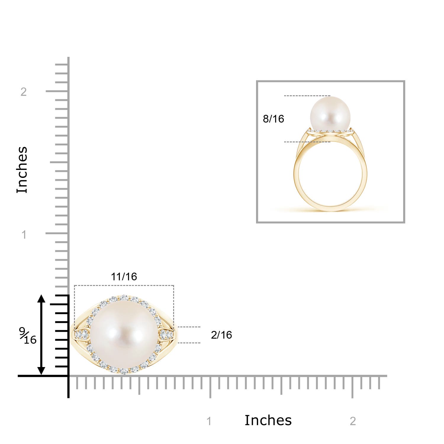 AAAA / 9.9 CT / 14 KT Yellow Gold