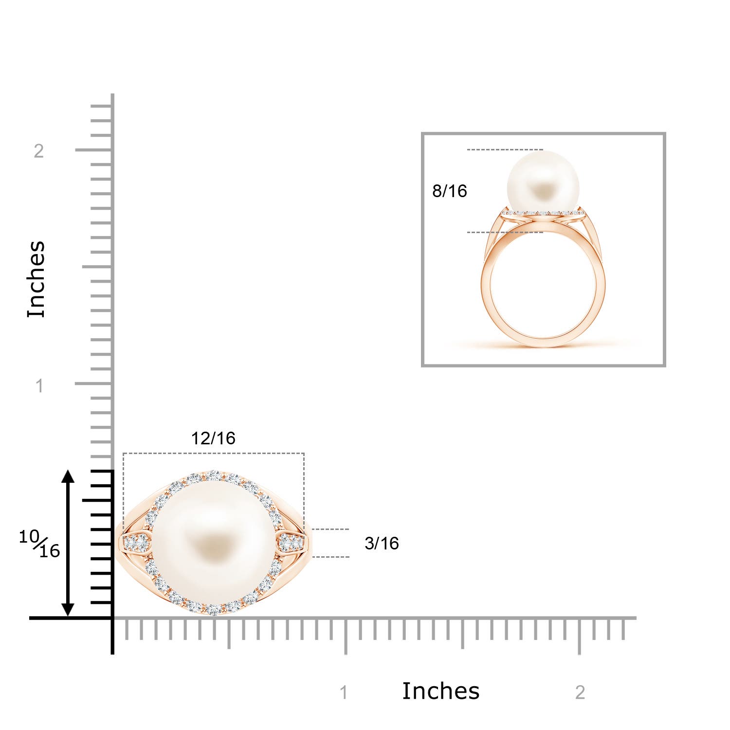 AAA / 12.94 CT / 14 KT Rose Gold