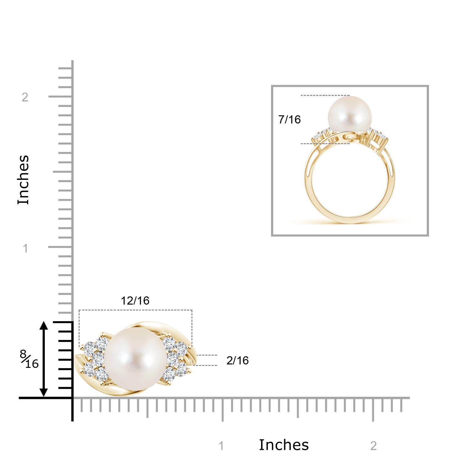 AAAA / 7.78 CT / 14 KT Yellow Gold