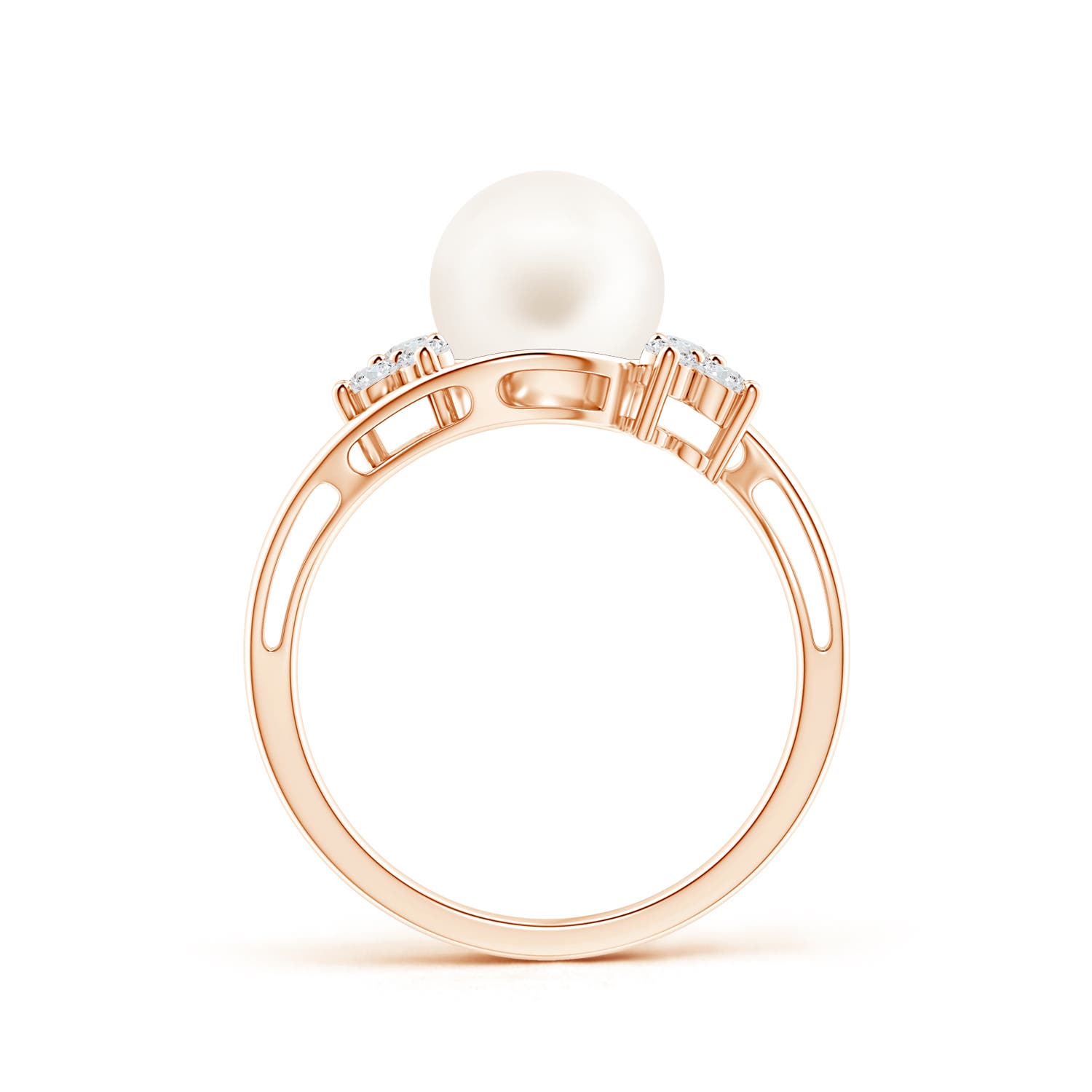 AA / 3.99 CT / 14 KT Rose Gold