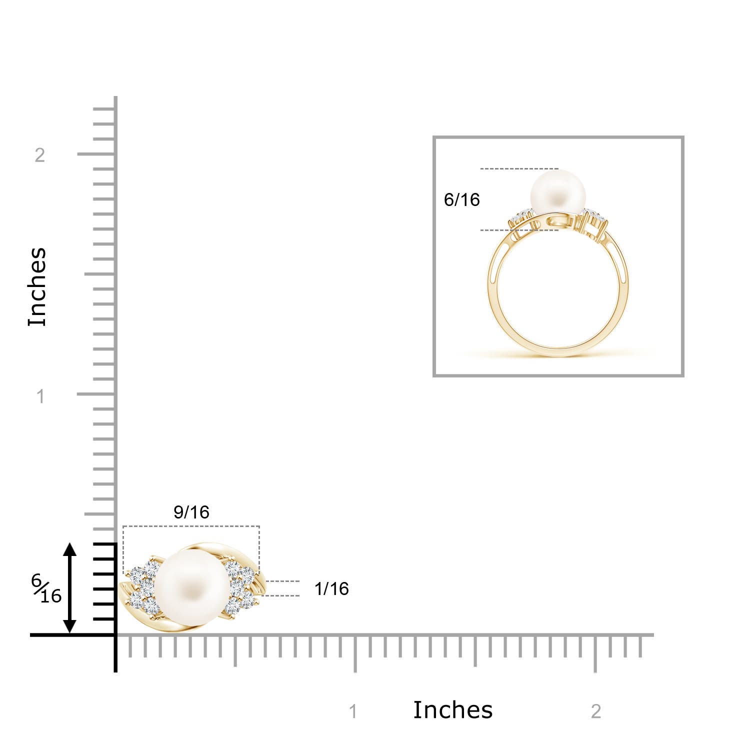 AA / 3.99 CT / 14 KT Yellow Gold