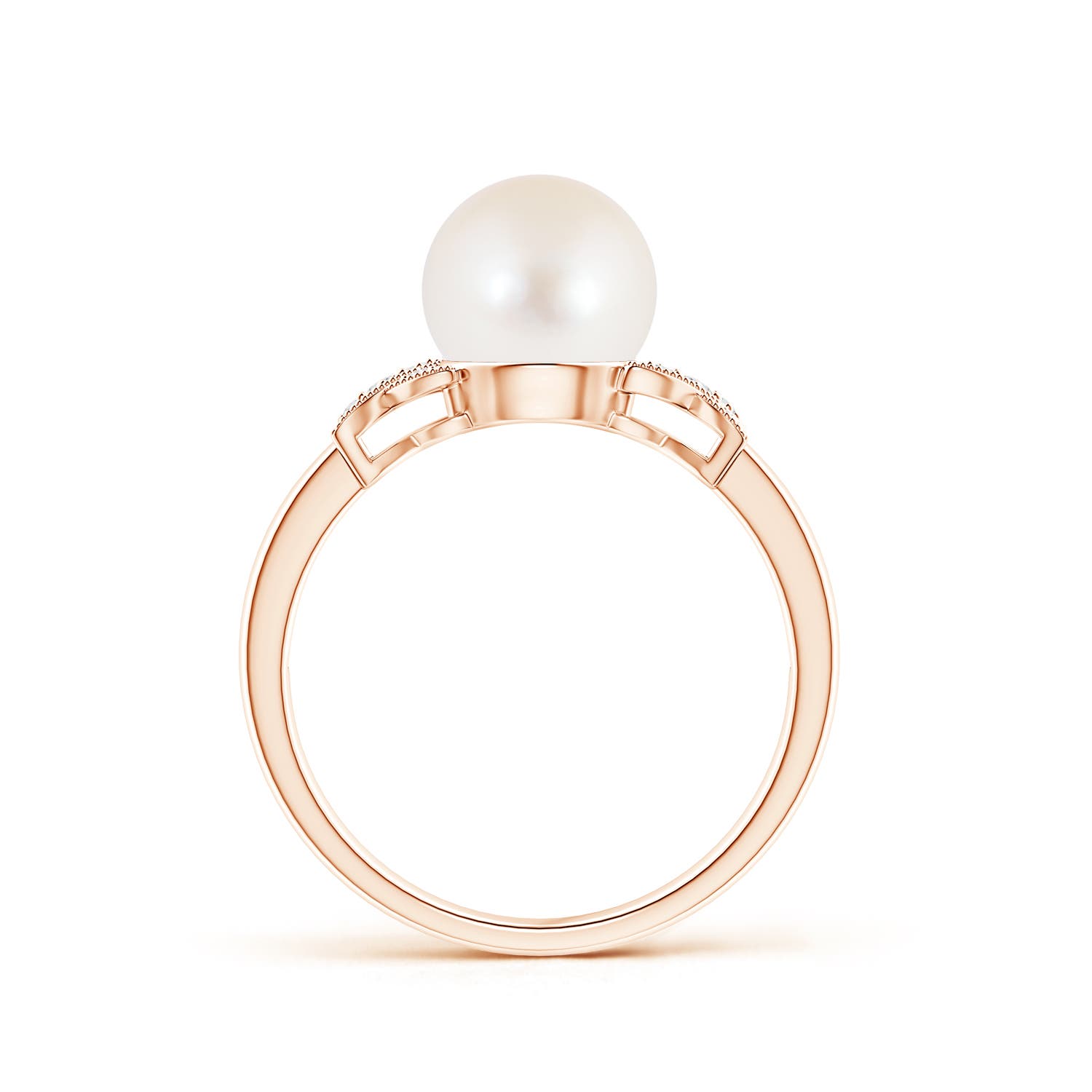 AAA / 3.76 CT / 14 KT Rose Gold