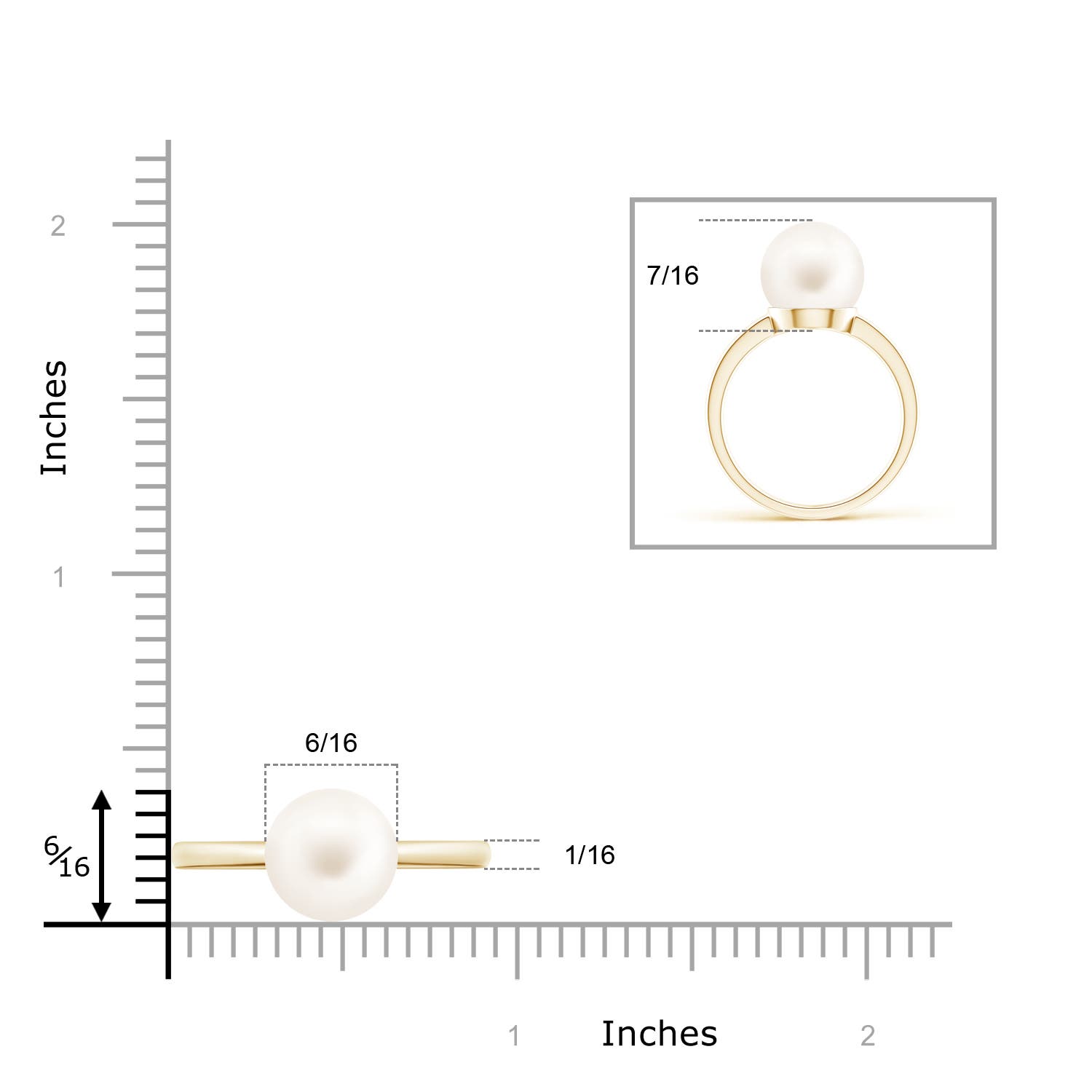 AA / 7.2 CT / 14 KT Yellow Gold