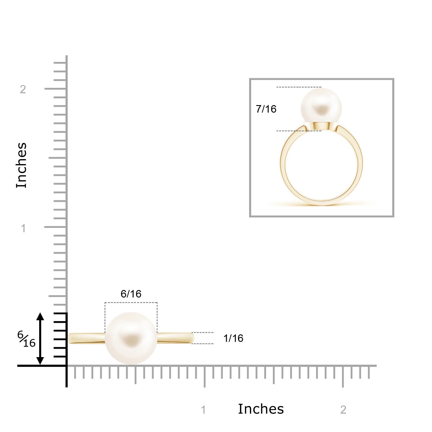 AAA / 7.2 CT / 14 KT Yellow Gold