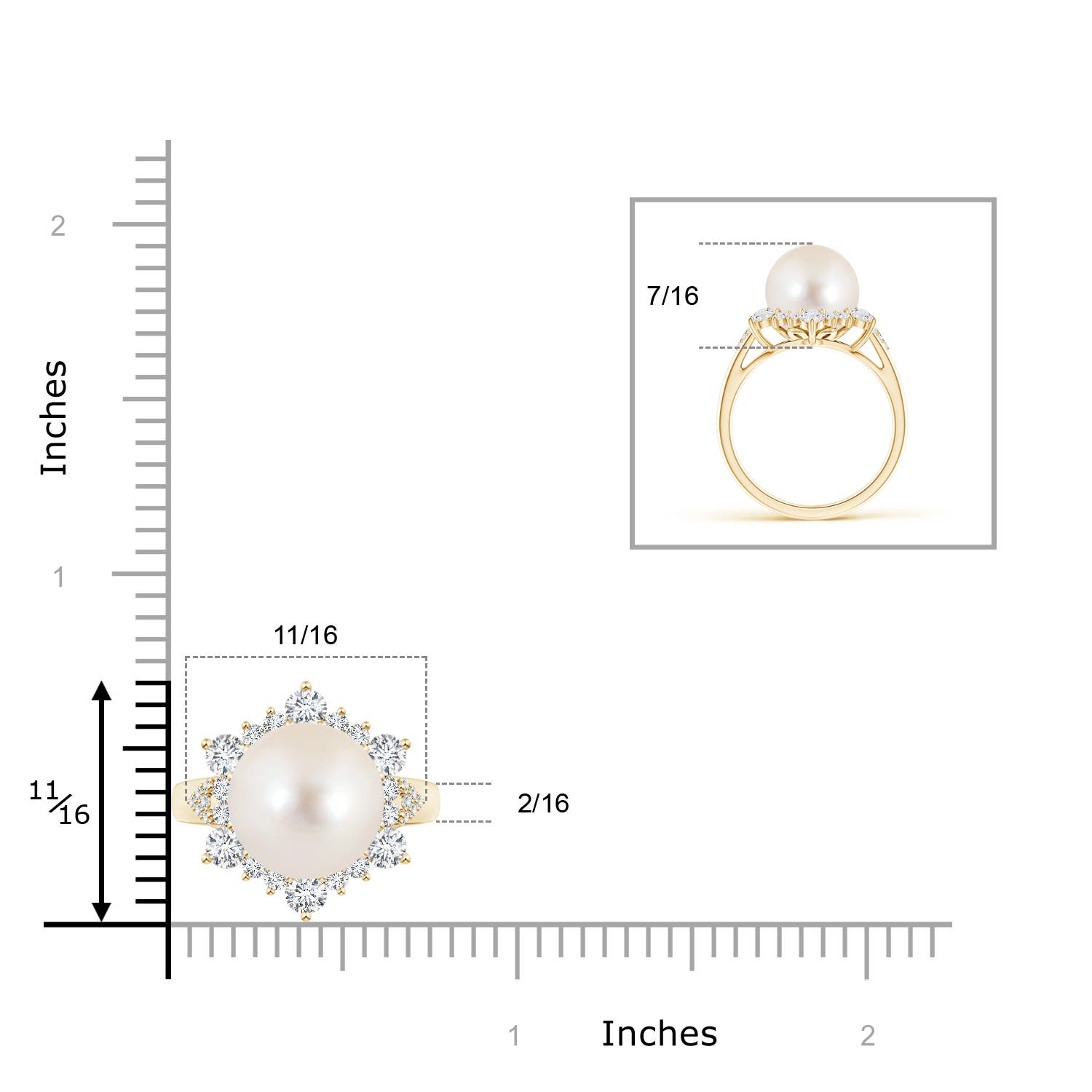 AAAA / 7.94 CT / 14 KT Yellow Gold