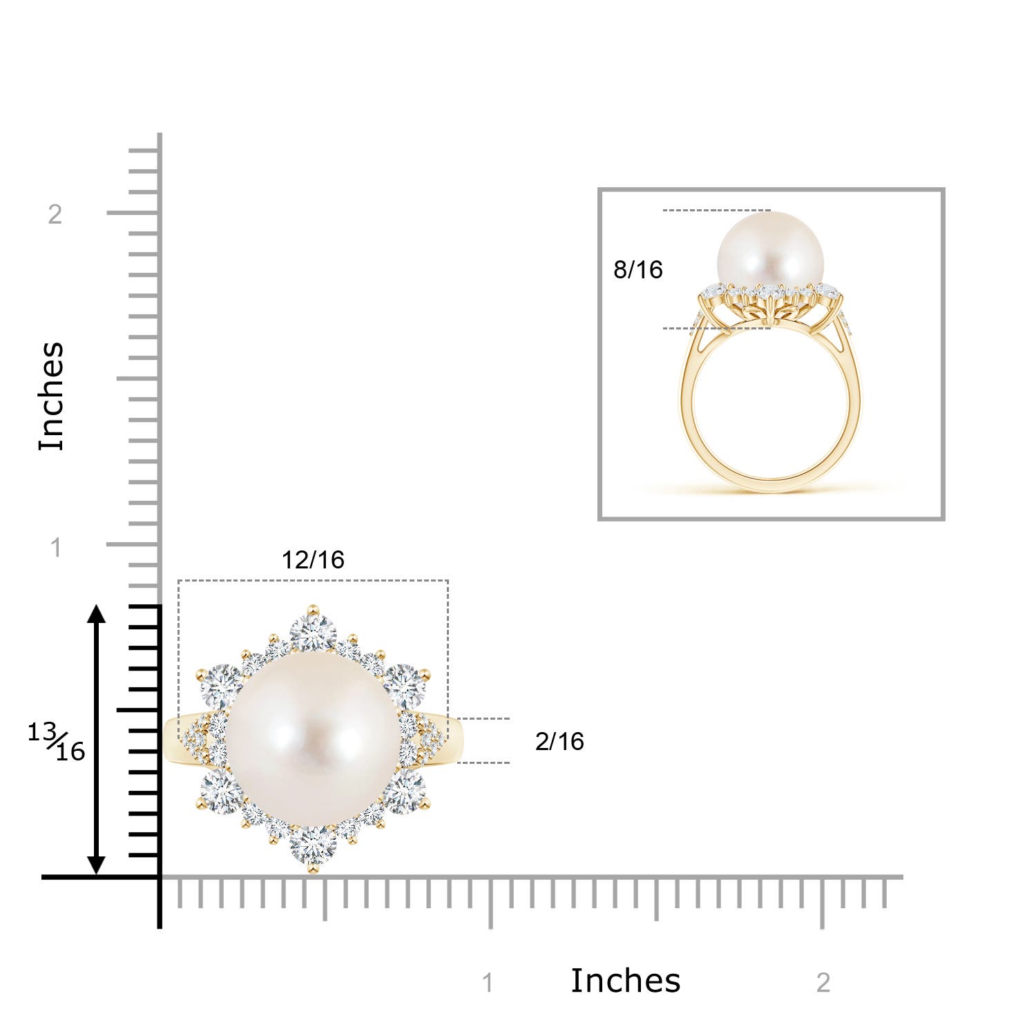 AAAA / 13.75 CT / 14 KT Yellow Gold