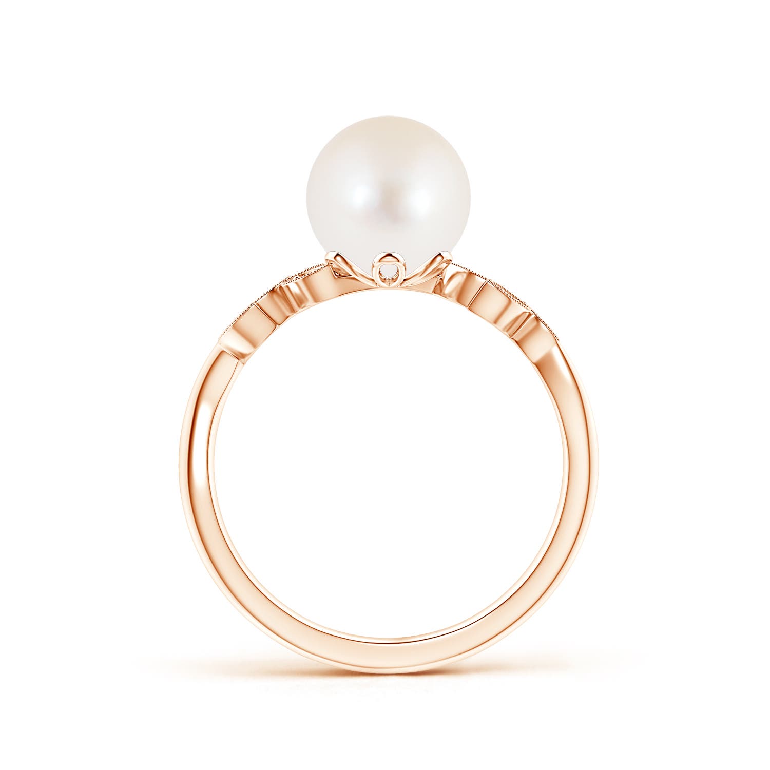 AAA / 3.73 CT / 14 KT Rose Gold