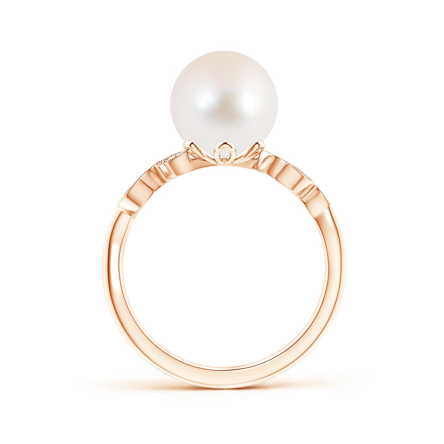 AAA / 5.29 CT / 14 KT Rose Gold