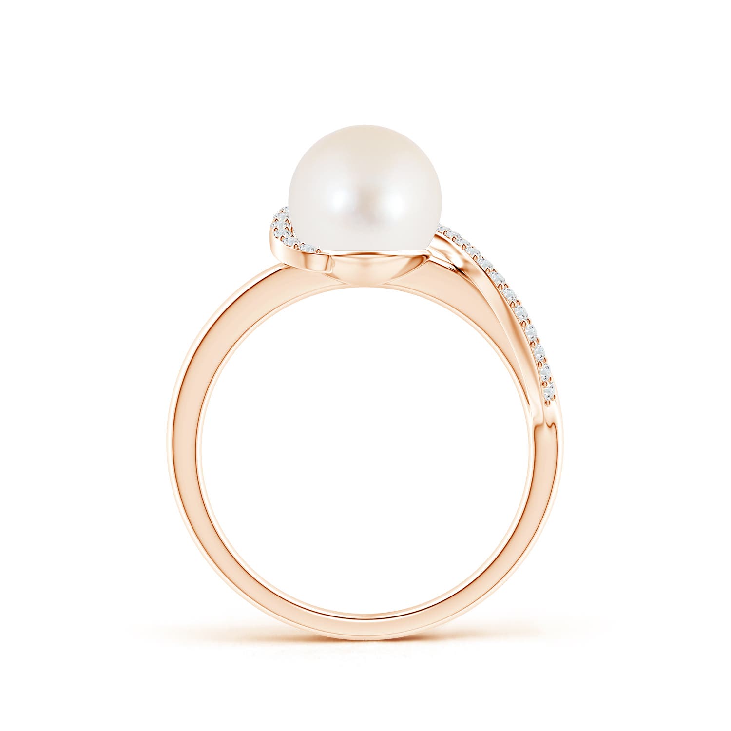 AAA / 3.83 CT / 14 KT Rose Gold