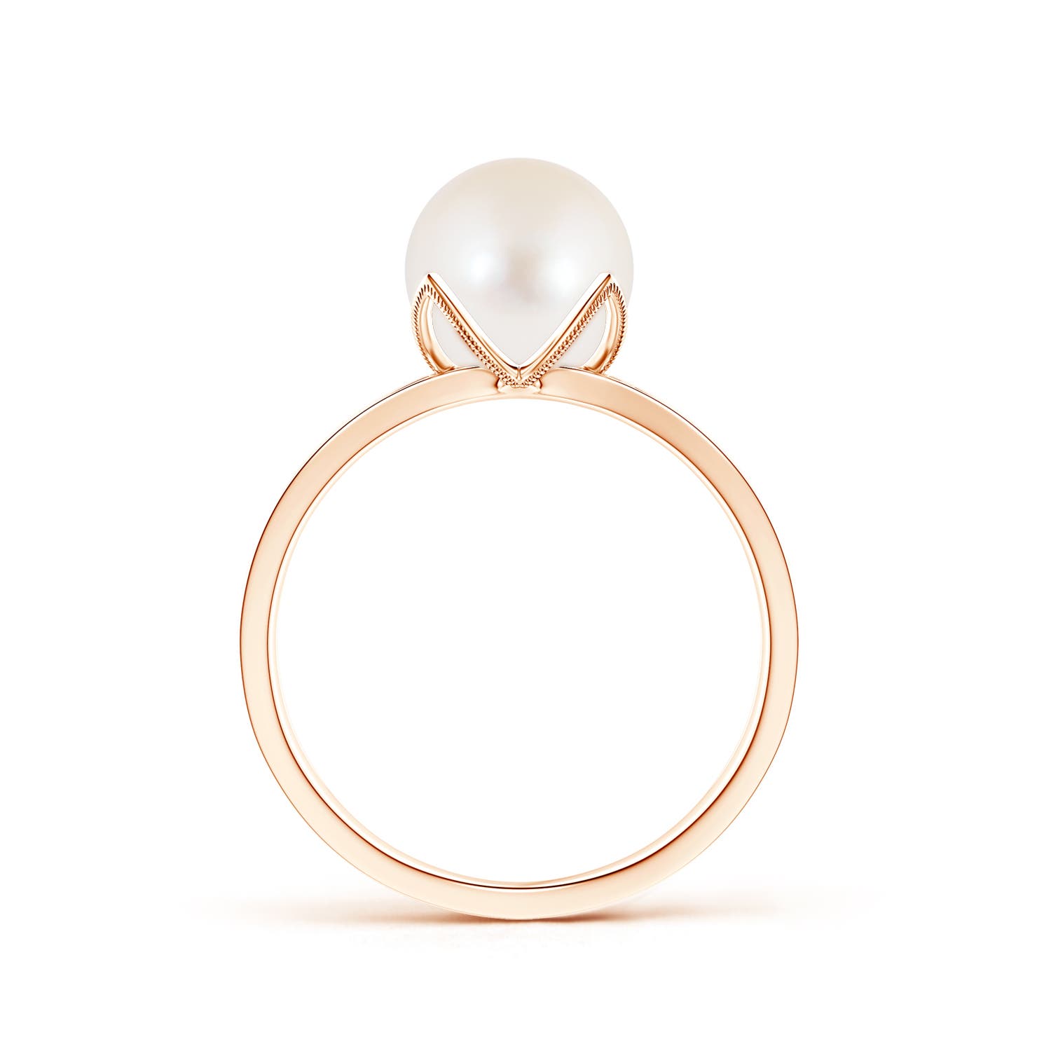 AAA / 3.92 CT / 14 KT Rose Gold