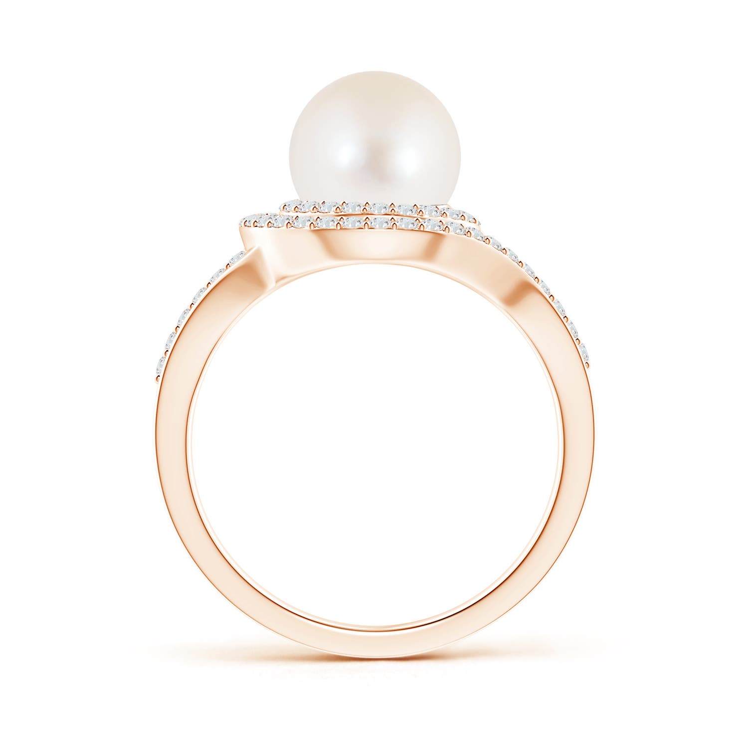 AAA / 3.99 CT / 14 KT Rose Gold