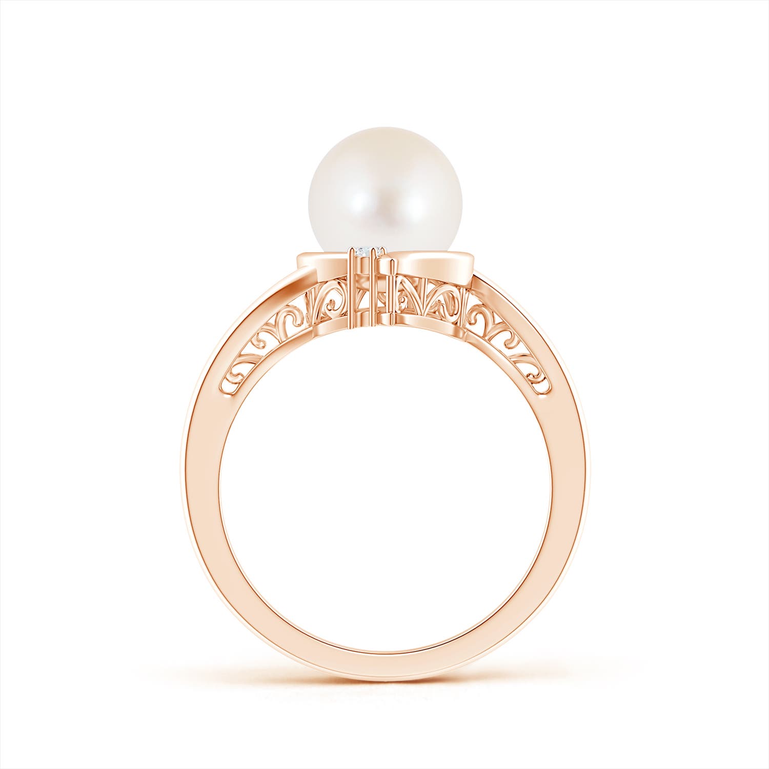 AAA / 3.71 CT / 14 KT Rose Gold