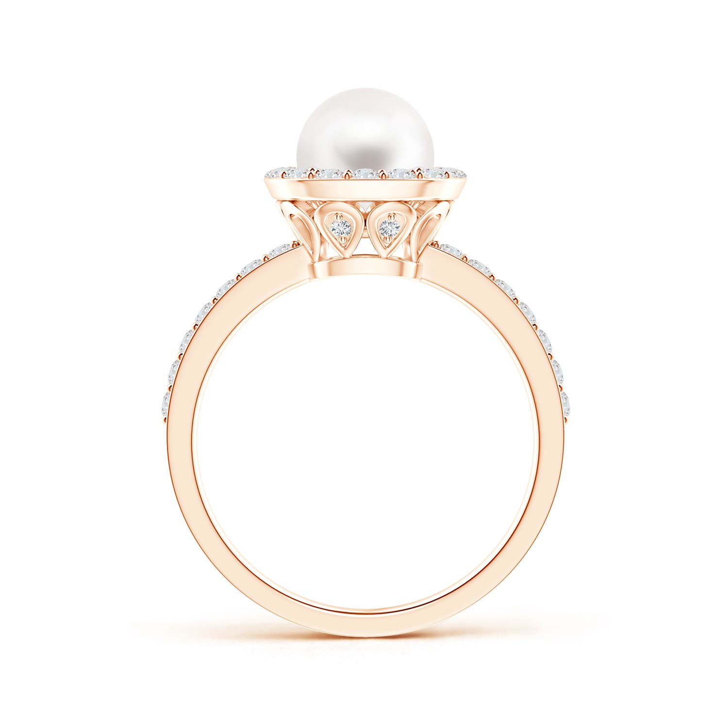 AA / 2.94 CT / 14 KT Rose Gold