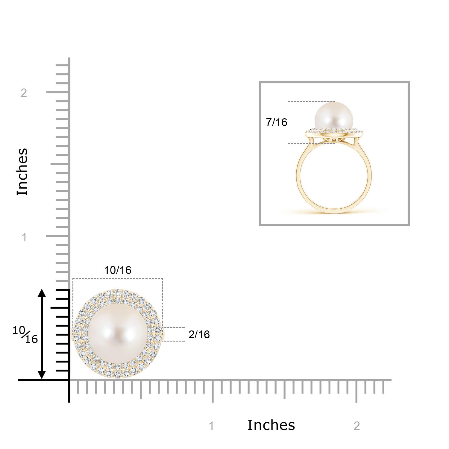 AAAA / 7.71 CT / 14 KT Yellow Gold