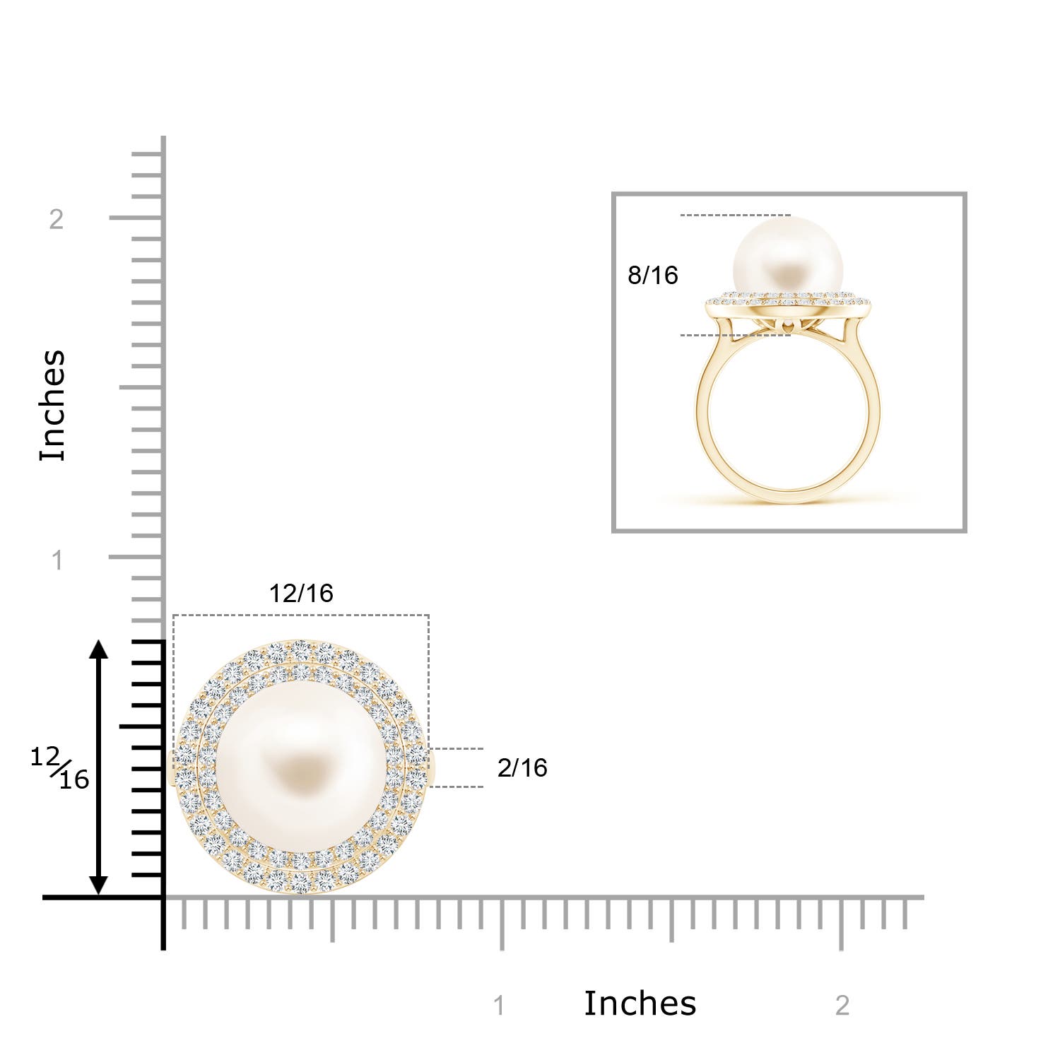 AAA / 13.23 CT / 14 KT Yellow Gold