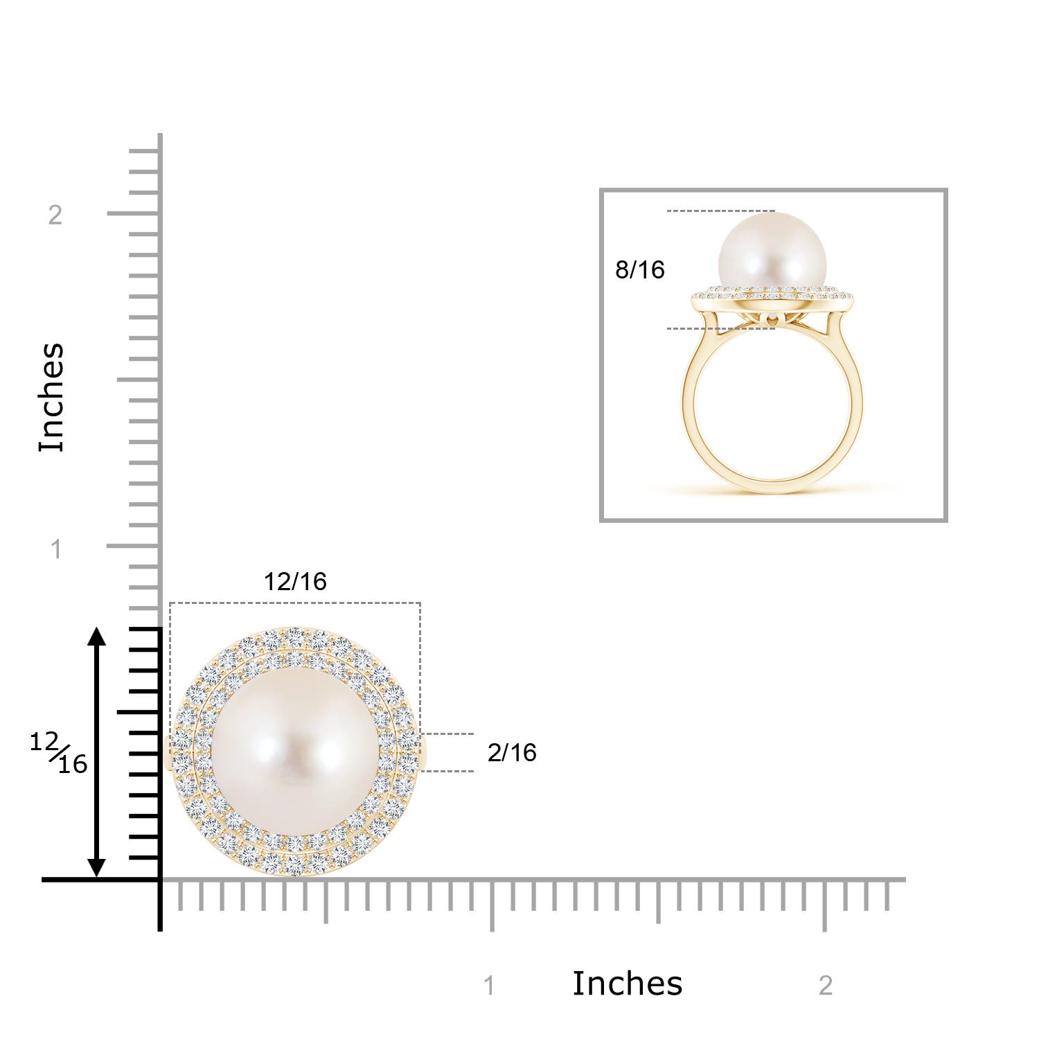 AAAA / 13.23 CT / 14 KT Yellow Gold