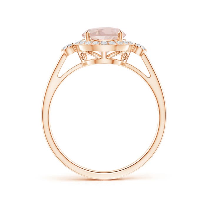 AA - Morganite / 1.3 CT / 14 KT Rose Gold