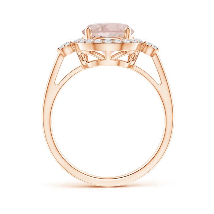 A - Morganite / 1.95 CT / 14 KT Rose Gold