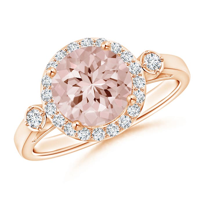 AA - Morganite / 1.95 CT / 14 KT Rose Gold