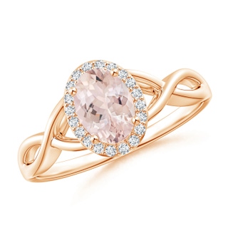 Oval AA Morganite